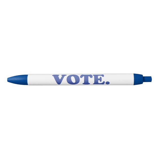 Caneta Azul "votação" - azul branco (Frente)