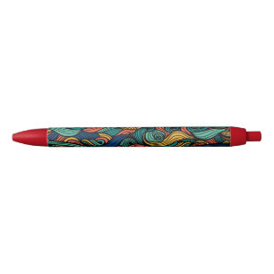 Caneta Azul Wool Topped paisley