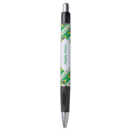 Caneta Bandeira do Brasil Tiled Emmy