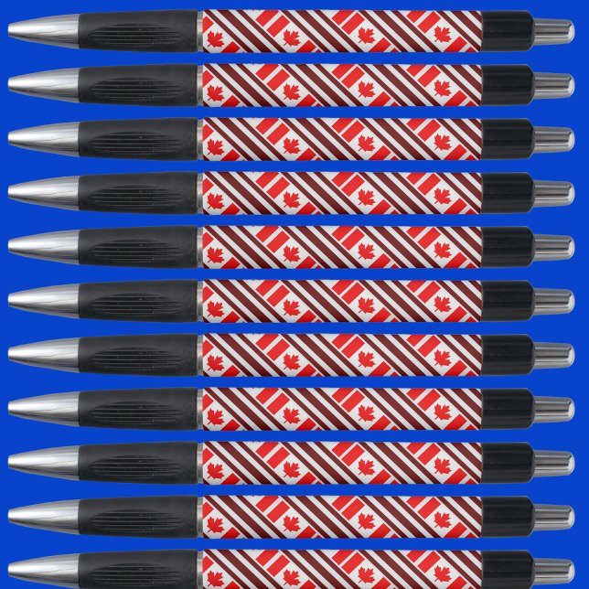 Caneta Bandeira Patriótica do Canadá (Criador carregado)