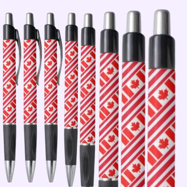 Caneta Bandeira Patriótica do Canadá (Criador carregado)
