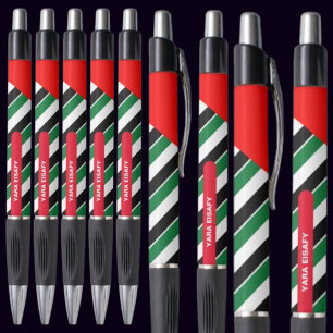 Caneta Bandeira Patriótica dos Emirados Árabes Unidos Per