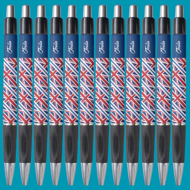 Caneta Bandeira Personalizada do Reino Unido (Criador carregado)