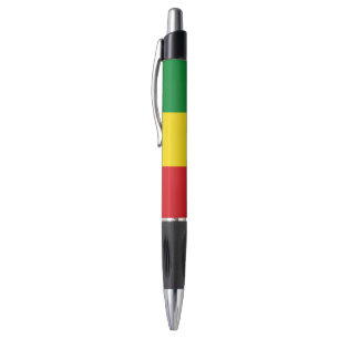 Caneta Bandeira Rastafári Rasta Etíope