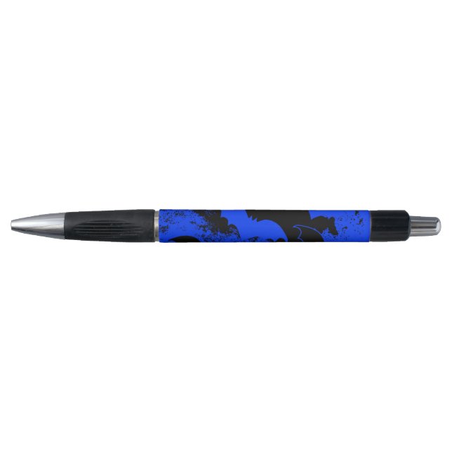 Caneta Black Bats In Flight Blue (Frente)