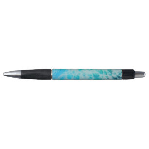 Caneta Blue Crush - Obra de Arte Costeira Abstrata