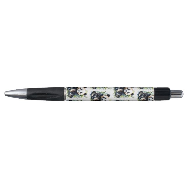 Caneta Bonita Watercolor Panda Bear (Frente)
