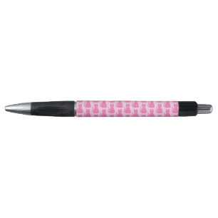 Caneta Bonito Gato De Bebê Rosa Patterado