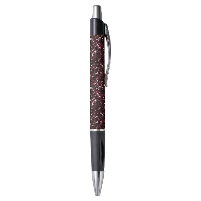 Caneta Brilho Burgundy (Parte Inferior (Vertical))