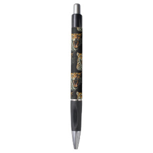 Caneta Cabeça de ataque com picos-leopardo