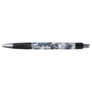 Caneta Camuflagem Azul da Neve de inverno, Militar, Exérc