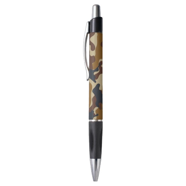 Caneta Camuflagem de Brown (Topo (Vertical))