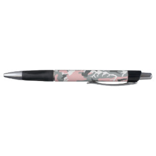 Caneta Camuflagem rosa e Cinza, Militar, Exército