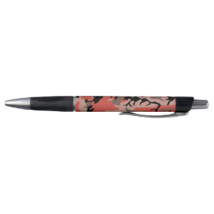 Caneta Camuflagem Vermelha e Marrom, Militar, Exército