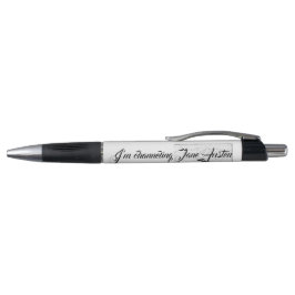 Caneta Canalize Jane Austen com Silhoueet