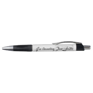 Caneta Canalize Jane Austen com Silhoueet