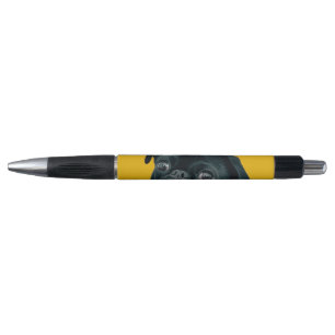 Caneta cão amarelo