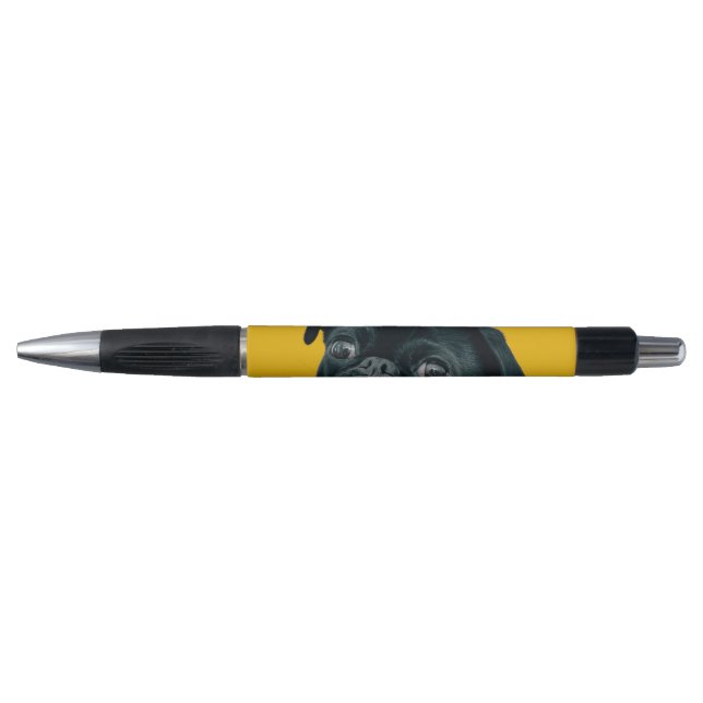 Caneta cão amarelo (Frente)