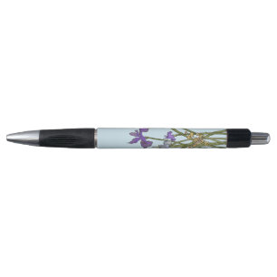 Caneta Casamento com Cor de Água Iris Púrpura e Azul