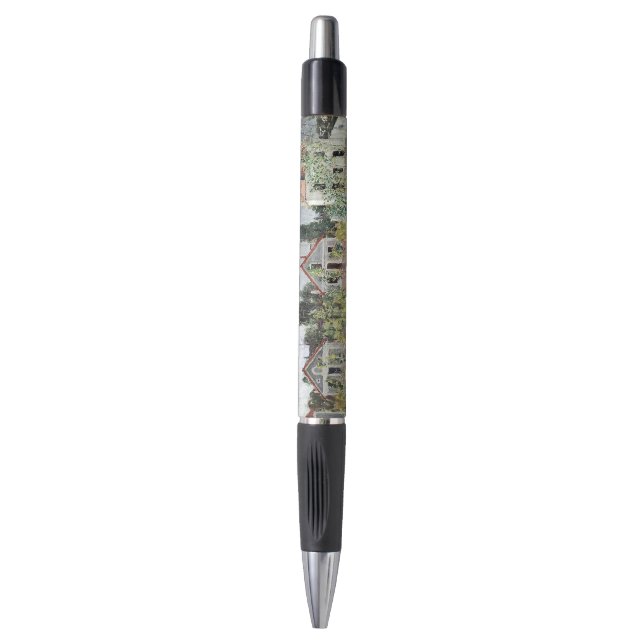 Caneta Casas em Argenteuil Claude Monet (Frente Vertical)