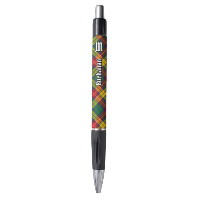 Caneta Clan Buchanan Tartan (Frente Vertical)