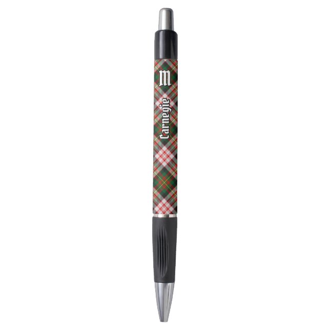 Caneta Clan Carnegie Dress Tartan (Frente Vertical)