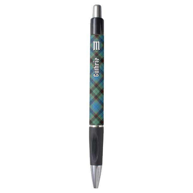 Caneta Clan Guthrie Tartan (Frente Vertical)