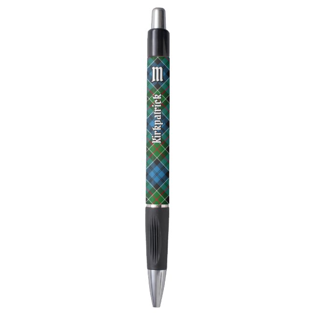 Caneta Clan Kirkpatrick Tartan (Frente Vertical)