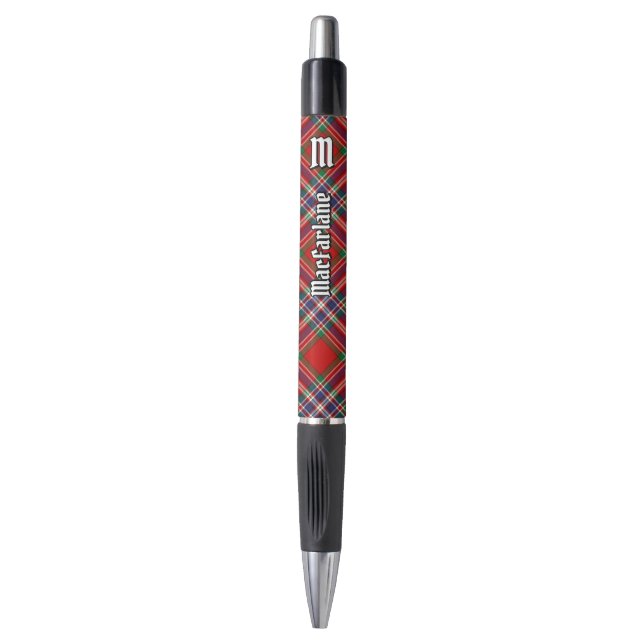 Caneta Clan MacFarlane Red Tartan (Frente Vertical)