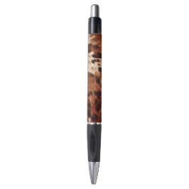 Caneta Cowhide Preto-Castanho Ocidental