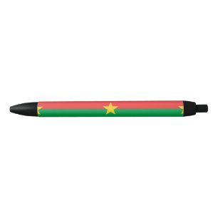 Caneta de bandeira Burkina Faso