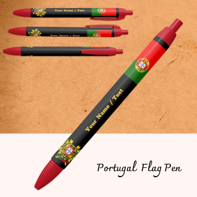 Caneta de bandeira portuguesa, Portugal / Personal (Criador carregado)
