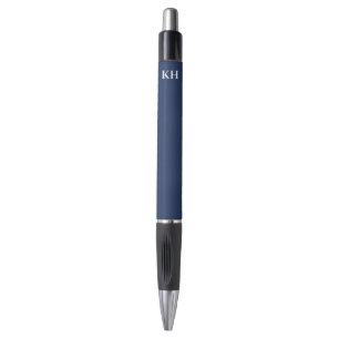 Caneta de Escrita Monograma Azul Marinho Personali