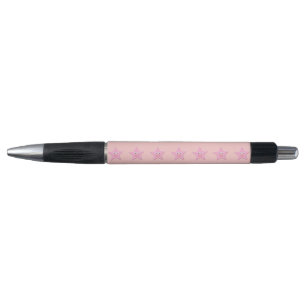 Caneta de estrelas rosa Bonito