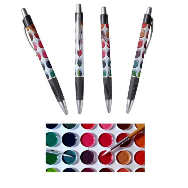 Caneta de Tinta de Aquarela Artsy Blue Ink (Criador carregado)