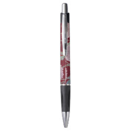 Caneta de Tinta Escrevendo do Padrão de Flor Marig