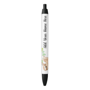 Caneta de Tinta Personalizada de Nome Pequeno e Do