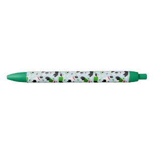 Caneta de Tinta Preta da Fronteira de Natal