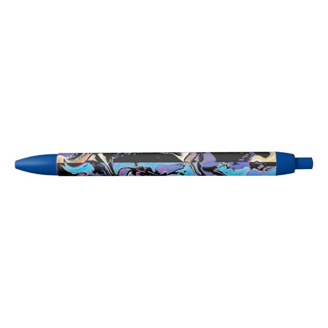 Caneta de tinta preta horrorosa (Frente)