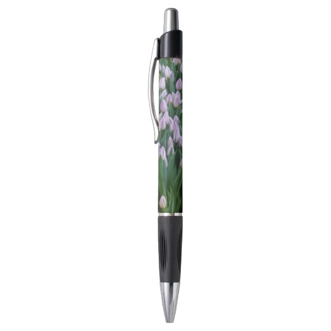 Caneta de Tulipas Roxas (Topo (Vertical))