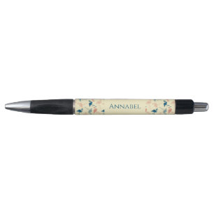 Caneta Deco de Arte Personalizada inspirou Flamingo com p