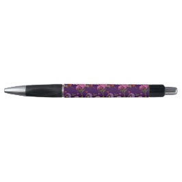 Caneta Desenho floral