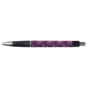 Caneta Desenho floral