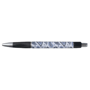 Caneta Desenho Intrincado de Estampa Floral Paisley