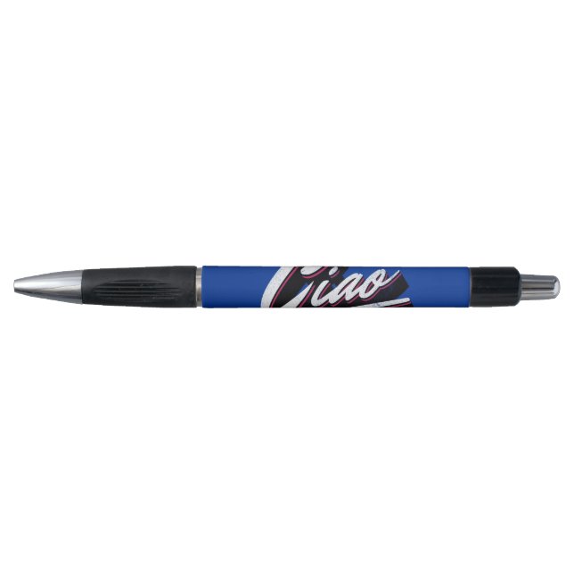 Caneta Design de texto Ciao (Frente)