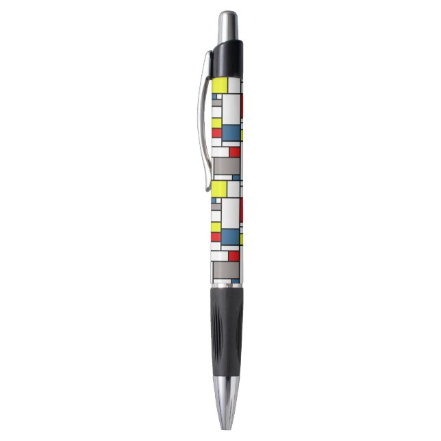 Caneta Design mondrian (Topo (Vertical))