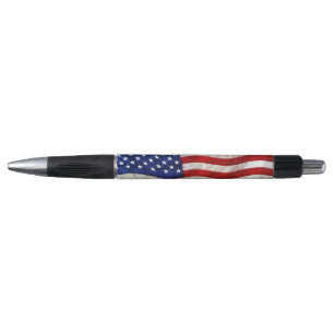 Caneta Design patriótico da bandeira americana dos EUA