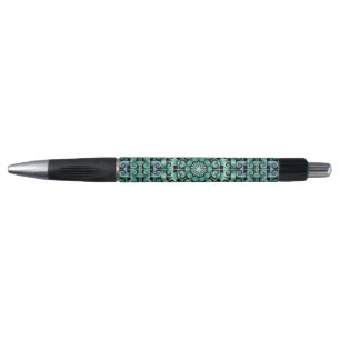 Caneta Divertido com o Teal e o Negro