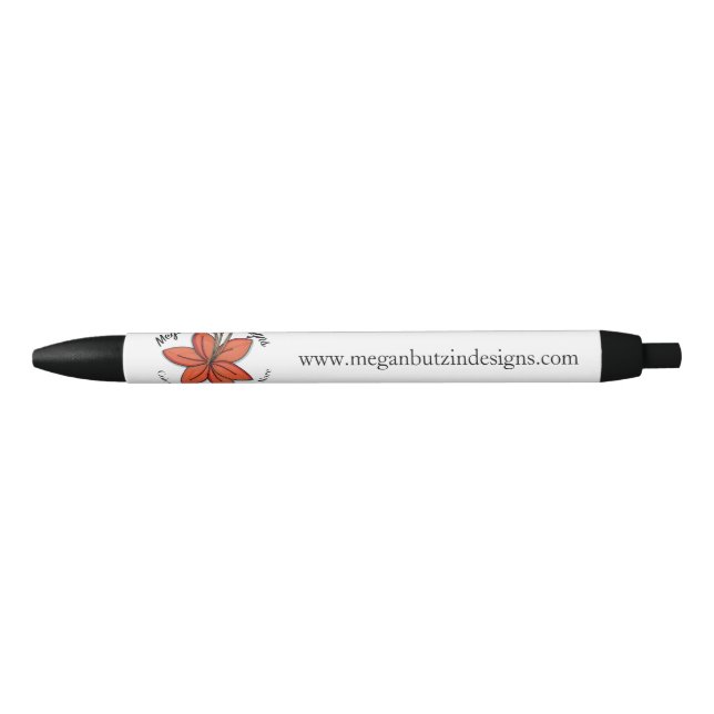 Caneta do design de Megan Butzin (Frente)