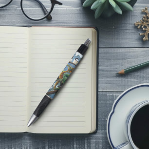 Caneta Dragão e Galinhas